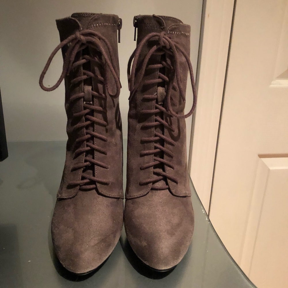 Gray Booties